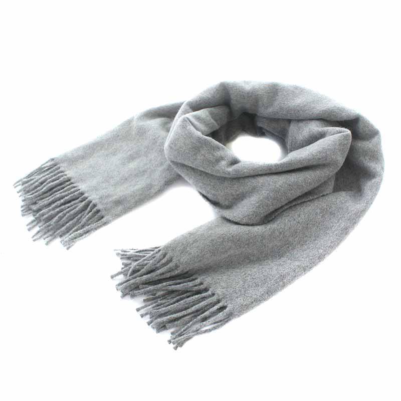 Acne Studios 大判ストール　グレー 美品 タグ付】Acne Studios アクネグレーストールボッテガ
