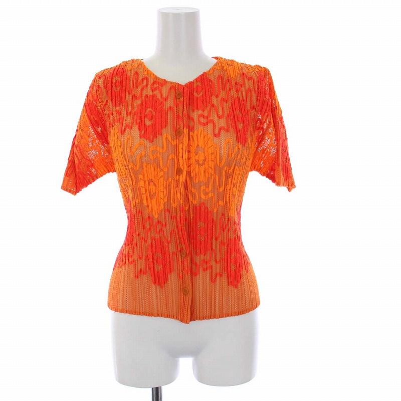 プリーツプリーズ PLEATS PLEASE イッセイミヤケ カーディガン