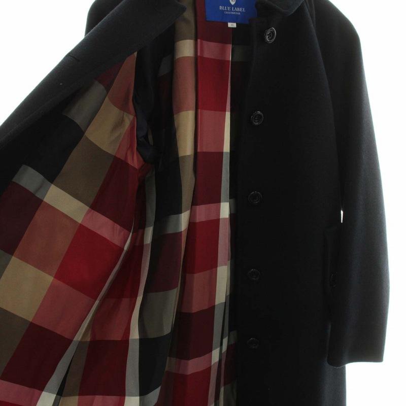 洗濯機可-BLUE LABEL CRESTBRIDGE 20年製 ステンカラーコート ロング