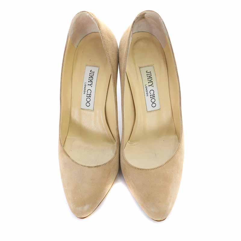 ジミーチュウ JIMMY CHOO 247VICTORY パンプス スエード ラウンドトゥ 