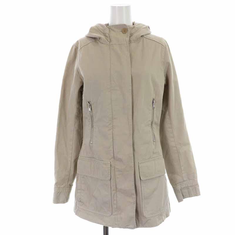 ジョセフ JOSEPH フードコート ミドル丈 ハイネック ジップアップ 36 S