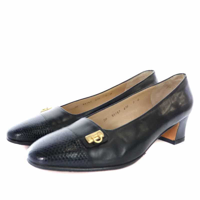 サルヴァトーレフェラガモ Salvatore Ferragamo DIONEA 4cm パンプス