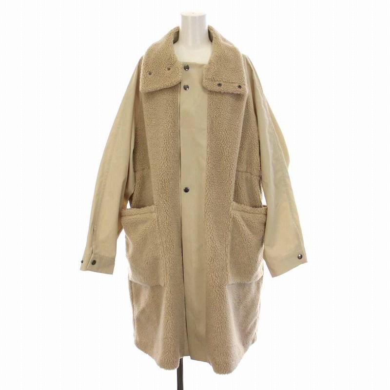 IENA別注VACHEMENTヴァシュモン ボアコンビコート セール】《追加》【VACHEMENT/ヴァシュモン】ボアコンビコート（その他