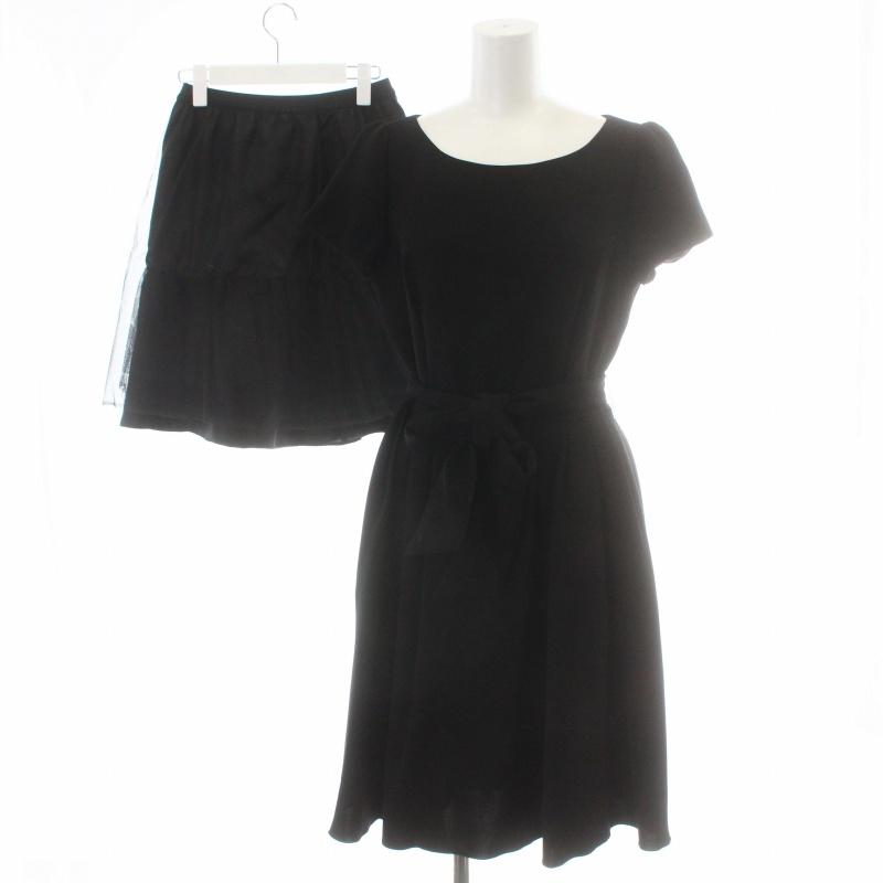 M-premier BLACK 膝丈ワンピース 38 - 通販 - nickhealey.co.uk