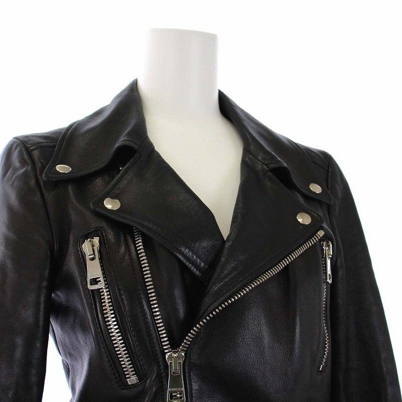 グッチ GUCCI トムフォード期 ダブル ライダース ジャケット