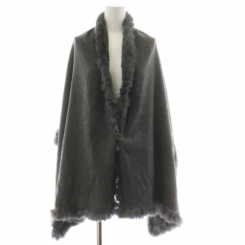 ジバンシィ GIVENCHY ストール マフラー カシミヤ ラビットファー