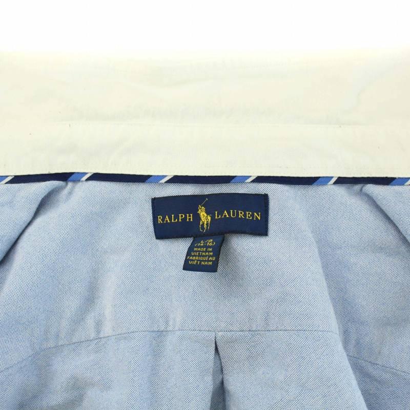 ラルフローレン RALPH LAUREN クレリックシャツ ボタンダウン 長袖  