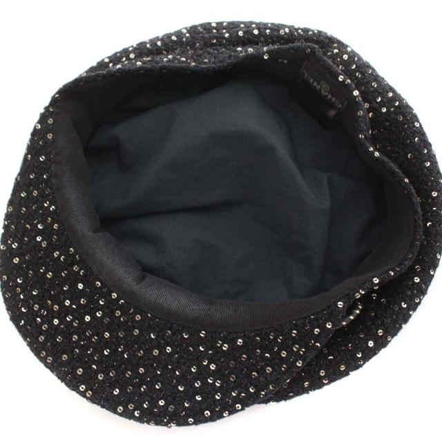 最前線の最前線のシャネル CHANEL キャスケット ココマーク ツイード