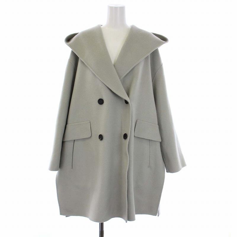 エブール　ロンハーマン　リュクスメルトンハーフコート　36　ホワイト Brooks Brothers for Ron Herman Duffle Coat 10.29(Sat) New