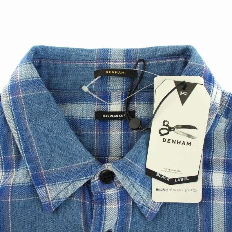 未使用品 デンハム DENHAM HARLEY SHIRT BCHK シャツ スタンダード