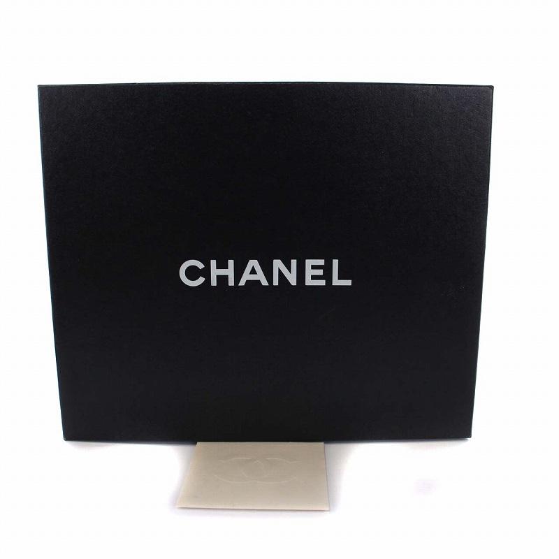 シャネル CHANEL カメリア ココマーク コルクウェッジソール パンプス