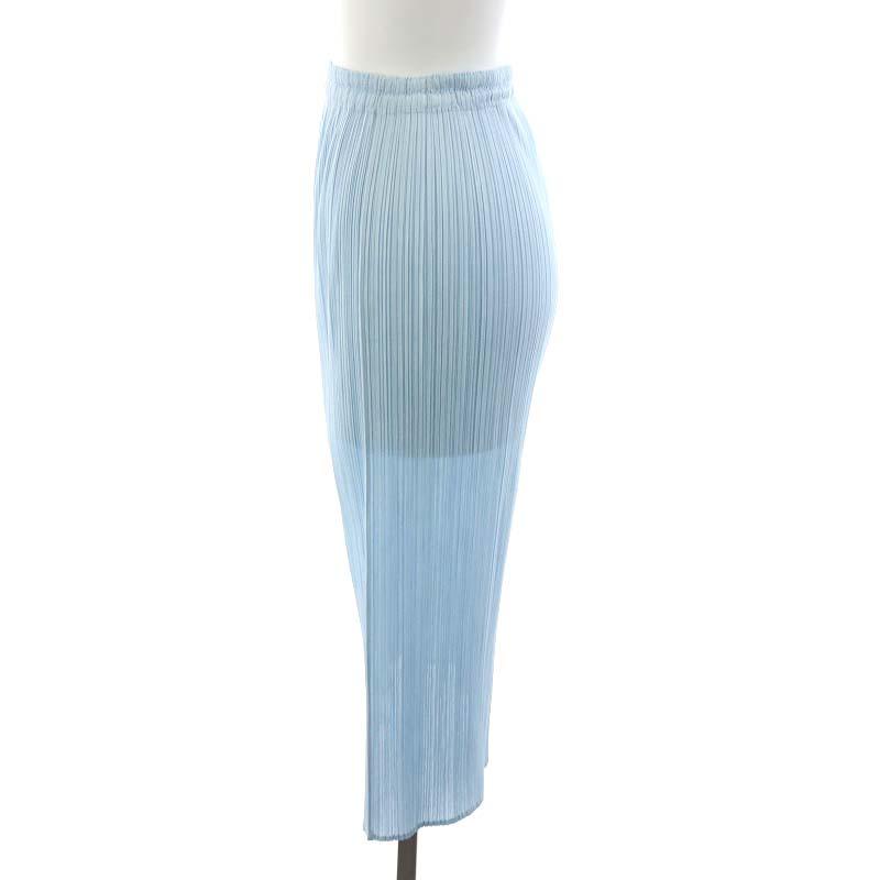 プリーツプリーズ 膝下丈タイトスカート