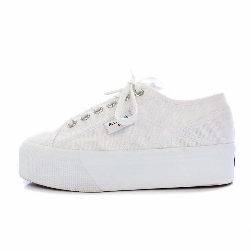 アライア ALAIA SUPERGA 22SS プラットフォーム スニーカー 厚底 37 
