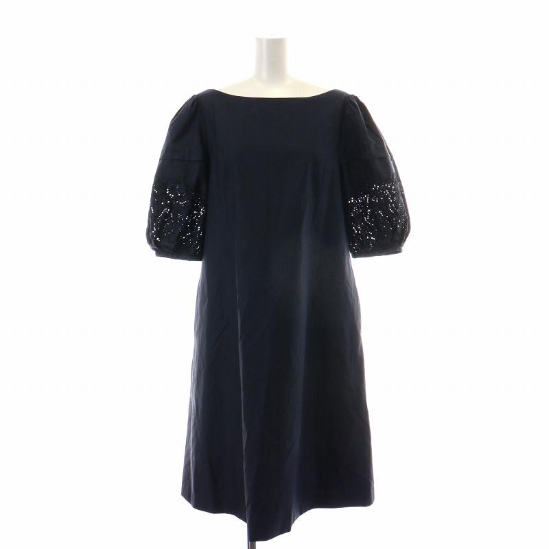 フォクシー FOXEY パフスリーブドレス Puff Sleeve Dress  