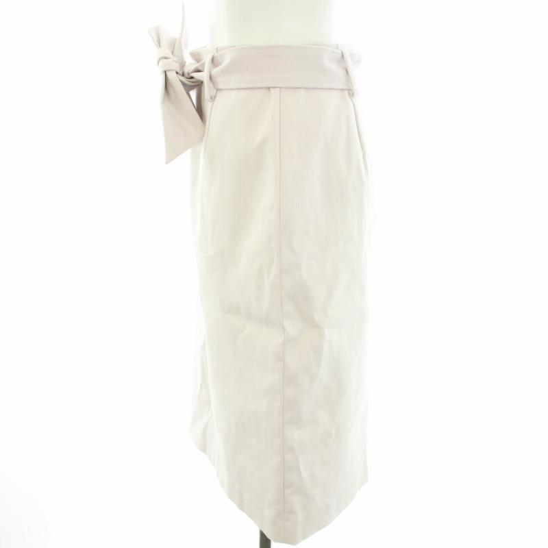 ユナイテッドアローズ UNITED ARROWS タイトスカート ひざ丈 ベルト  