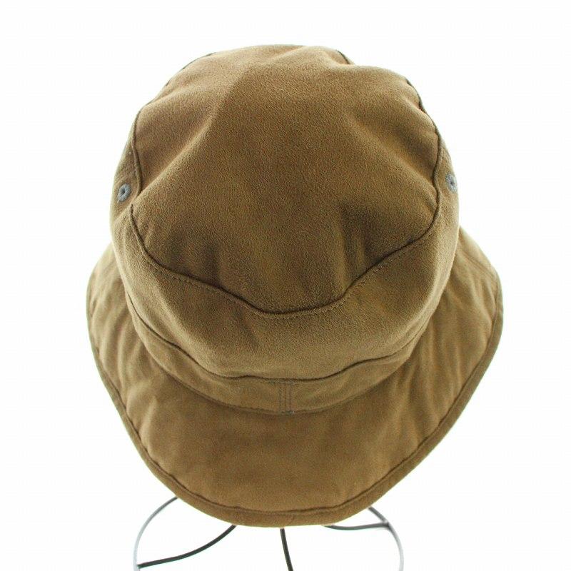 キジマタカユキ KIJIMATAKAYUKI Eco suede bucket hat バケットハット