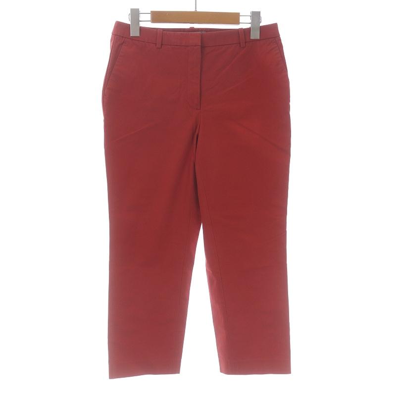 Theory 20ss クロップドパンツ レッド Theory 20ss クロップドパンツ レッド