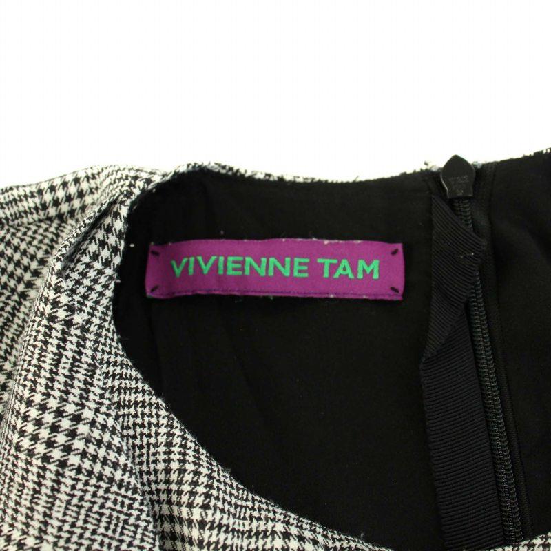 ヴィヴィアンタム VIVIENNE TAM ワンピース ひざ丈 長袖 