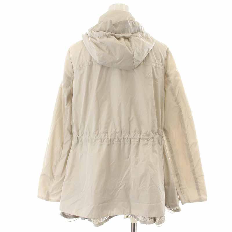 モンクレール LOTUS フード付きコート ジャケットジャンパー1ベージュ  