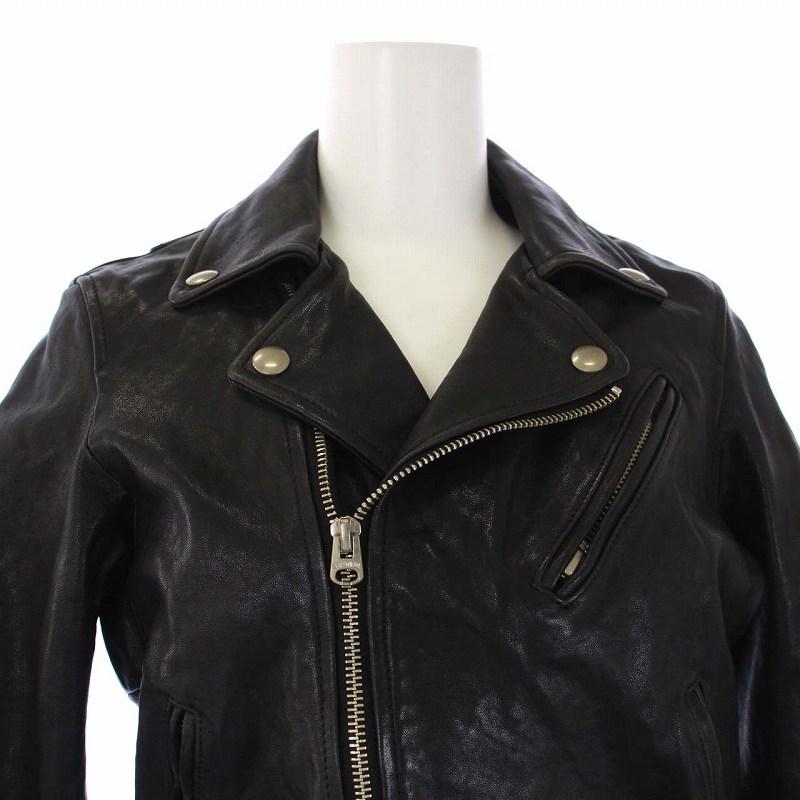 ビューティフルピープル shrink leather riders jacket ダブル 