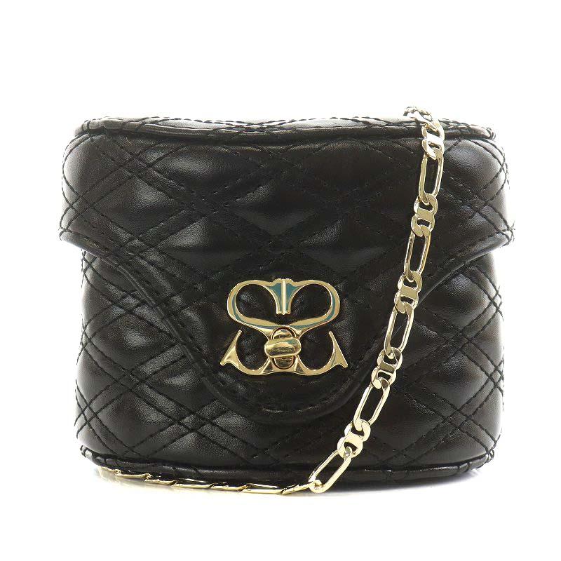 スナイデル snidel チェーンミニバッグ ショルダーバッグ キルティング  