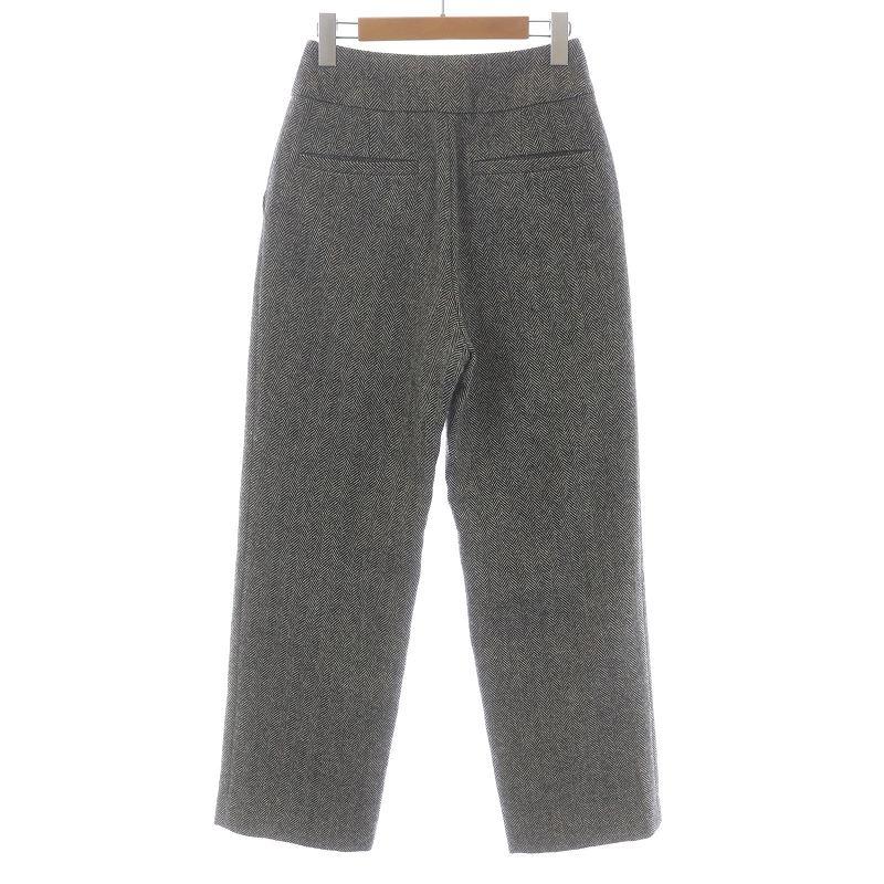 ロク ビューティーアンドユース ヘリンボーンワイドパンツ HERRINGBONE  