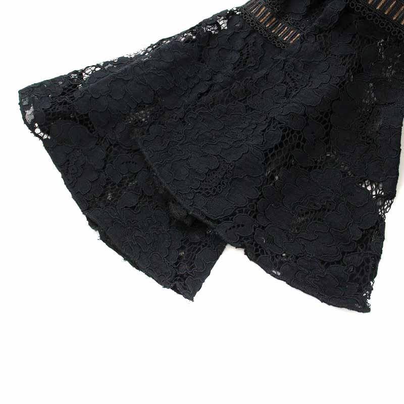 タダシショージ TADASHI SHOJI タイトワンピース ひざ丈 総レース 