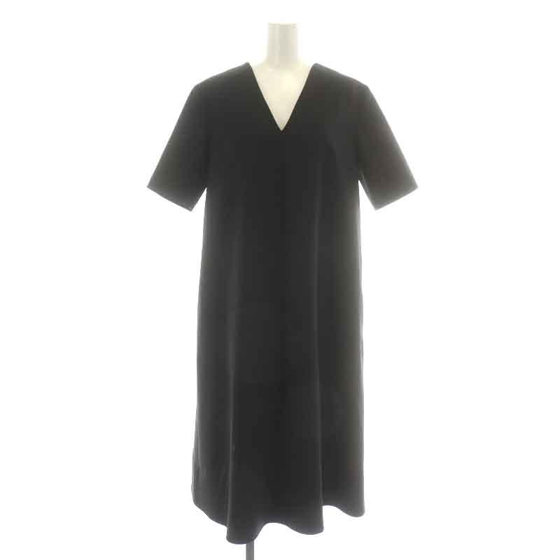 ヨーコチャン YOKO CHAN REYC ワンピース ロング ミモレ フレア 半袖 V  