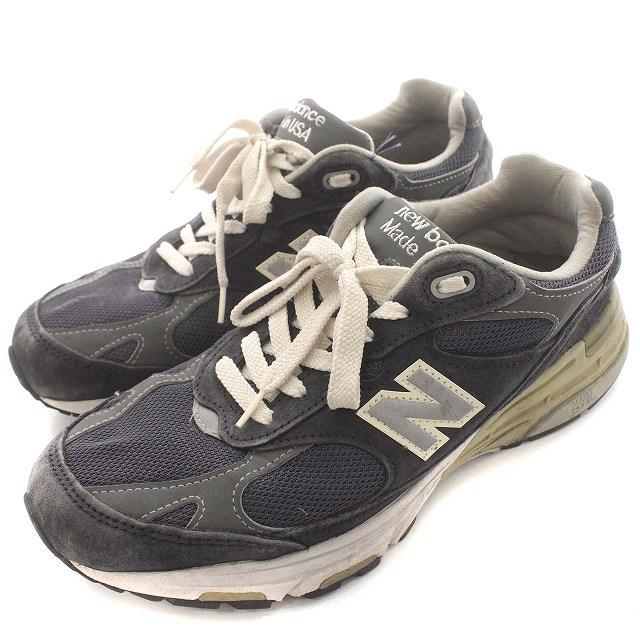 ニューバランス NEW BALANCE MR993NV USA製 スニーカー スエード US7.5 