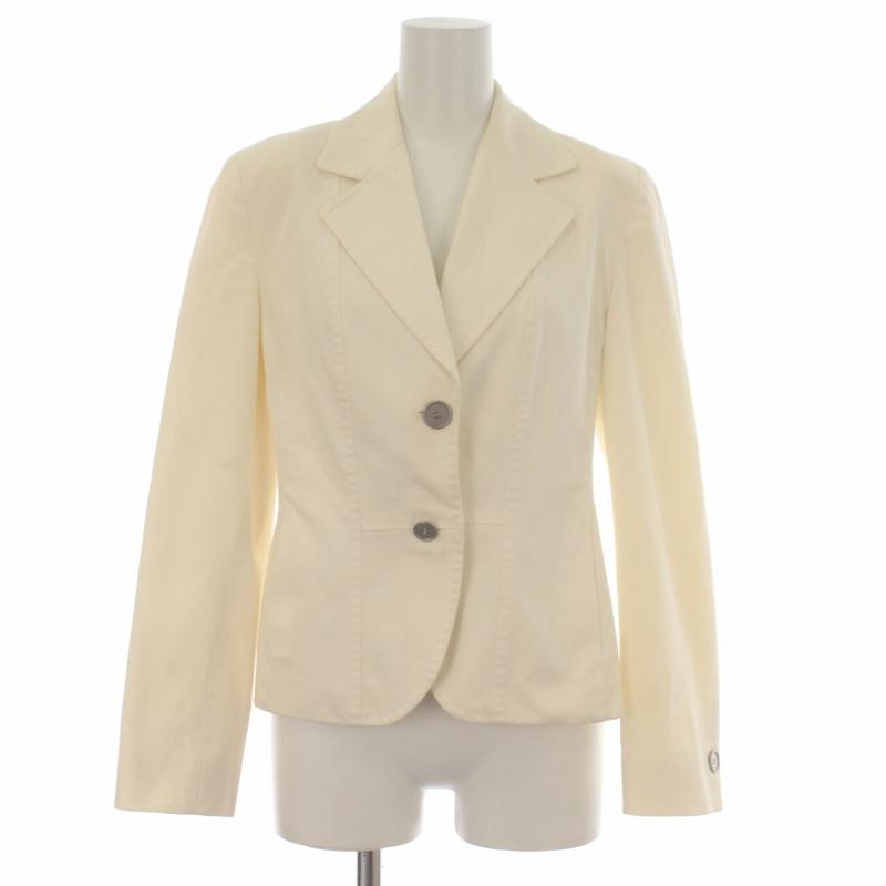 マックスマーラ MAX MARA テーラードジャケット シングル 無地  