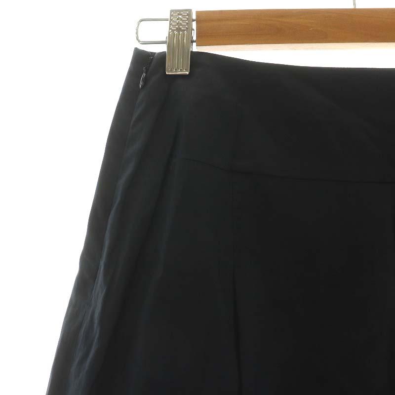 未使用品 ジルサンダー JIL SANDER フレアスカート ひざ丈 コットン 34  