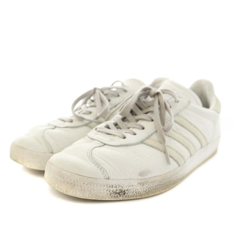 adidas originals ガゼルメゾンドリーファー スニーカー シューズ レザー US7 24.0cm 白 ライトグレー BB6307 ●D レディース｜vectorpremium｜02