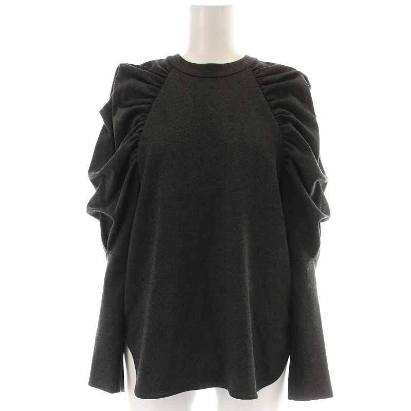 other - リコ RIKO ラビオリスエットブラウス カットソー 長袖 F グレー リコ RIKO ラビオリスエットブラウス カットソー 長袖 F グレー