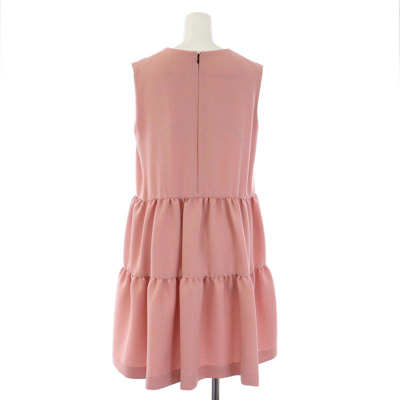 ヨーコチャン YOKO CHAN バックティアード Back Tiered Dress フレア  