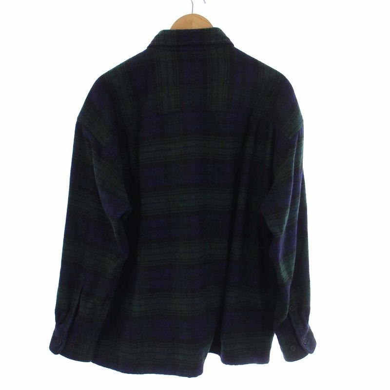 ディセンダント DESCENDANT VANNING CHECH LS SHIRT チェックシャツ 