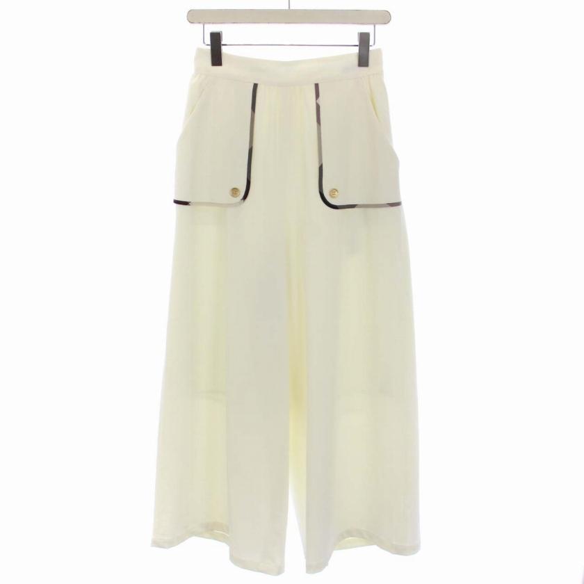 ブルーレーベルクレストブリッジ BLUE LABEL CRESTBRIDGE ワイドパンツ  