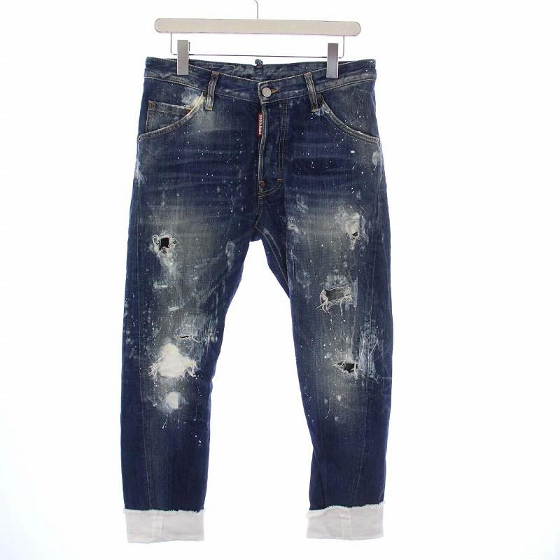 DSQUARED2 16AW KENNY TWIST JEAN デニムパンツ ジーンズ クラッシュ 