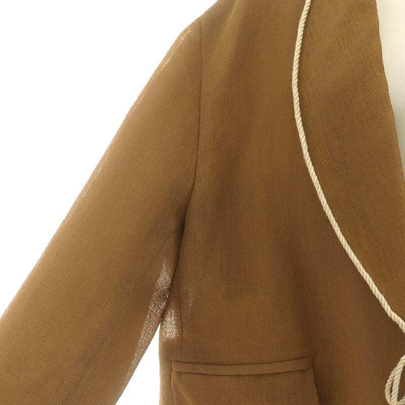 カバナ Cabana ジャケット 38 M 茶 ブラウン 20SS-JK02-H /AN22  