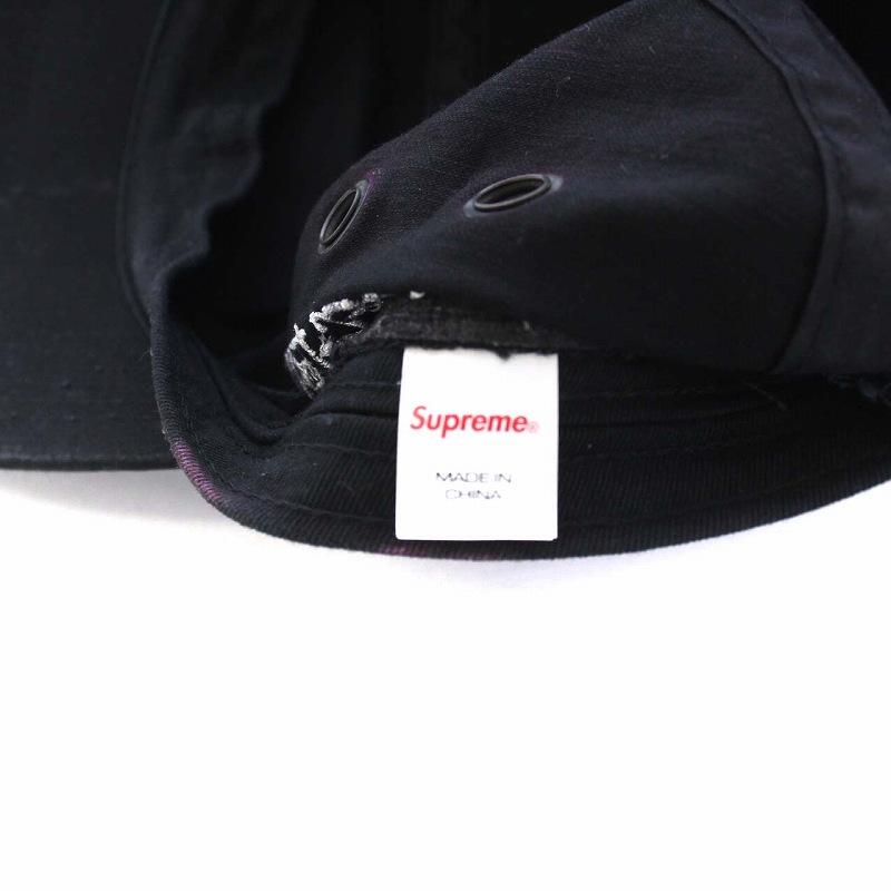 シュプリーム SUPREME 22FW MILITARY CAP ミリタリーキャップ ボックスロゴ 黒 ブラック /KH メンズ｜vectorpremium｜07