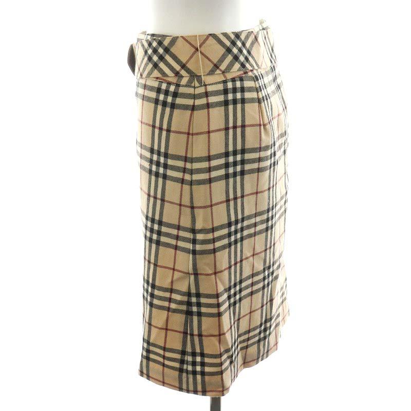 バーバリーブルーレーベル BURBERRY BLUE LABEL フレアスカート ミニ丈  
