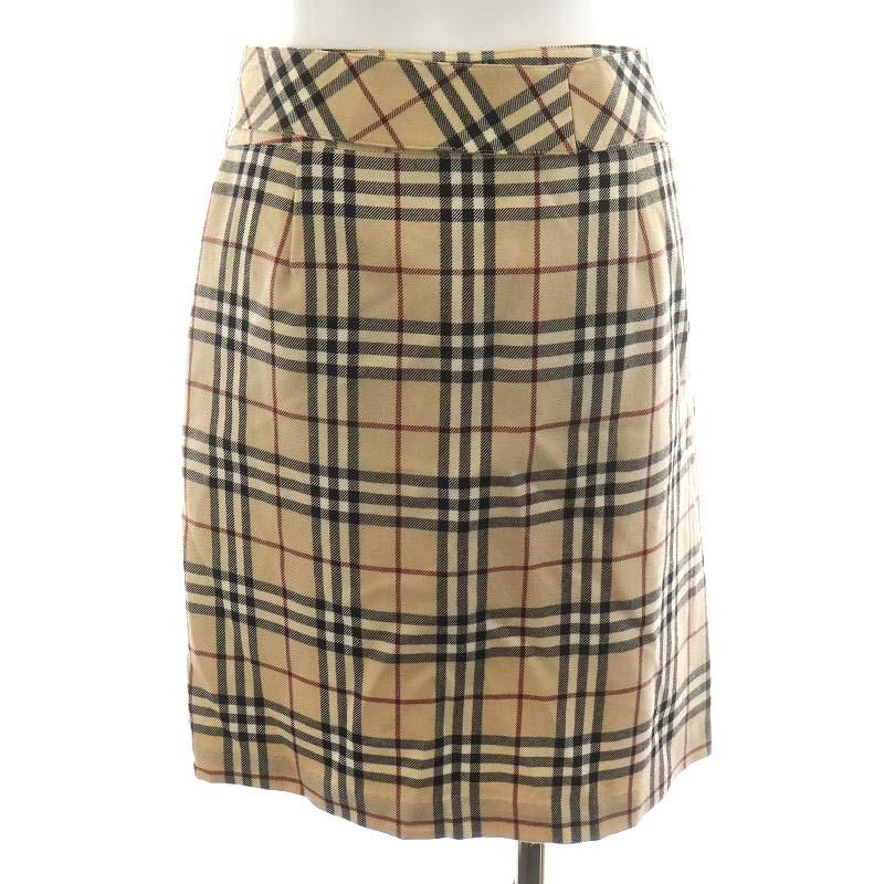 バーバリーブルーレーベル BURBERRY BLUE LABEL フレアスカート ミニ丈  