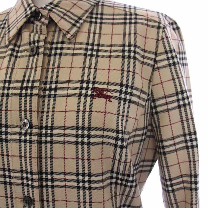 バーバリー#ブルーレーベル#BURBERRY#ワンピース#ドレス#シャツ#M
