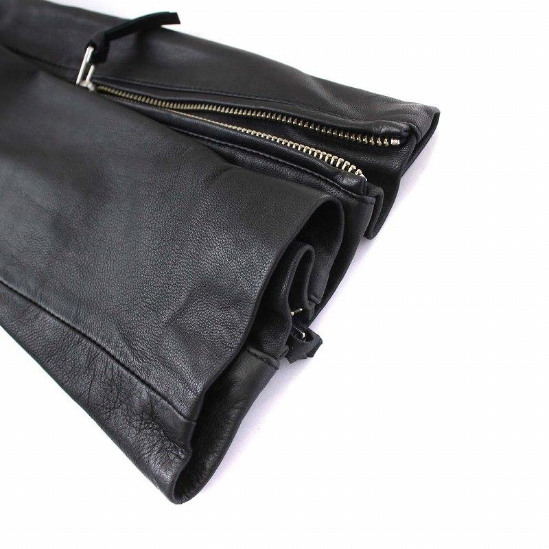 【チェスティ】ペプラム レザージャケット チェスティ Chesty ペプラム レザージャケット 革ジャン ジップ