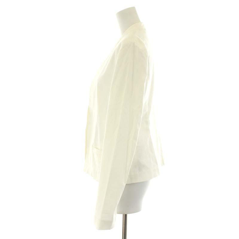 セオリー theory STRETCH CANVAS CLAEN BLAZER UL ノーカラー 