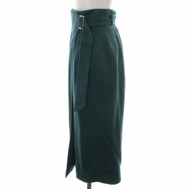 ジャスグリッティー JUSGLITTY 20AW ステッチベルトタイトスカート  