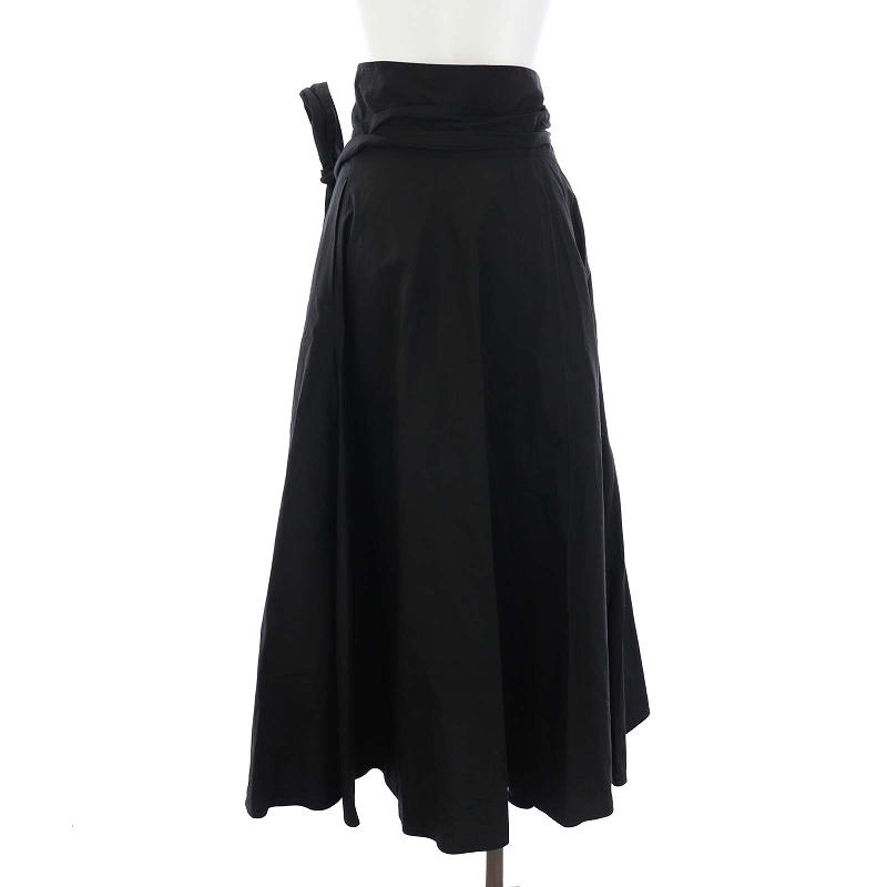 イレーヴ YLEVE 20SS COTTON WEATHER SK ラップスカート ロング フレア  