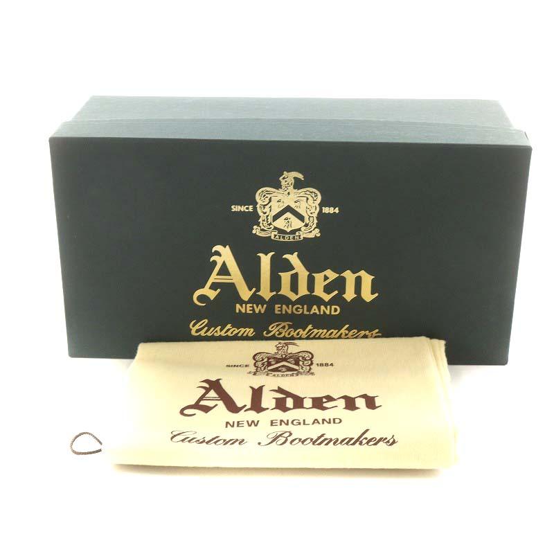 オールデン ALDEN クロムエクセル 5アイレットプレーントゥ 379Xラスト ビジネスシューズ 革靴 レザー 8 1/2 D 26.5cm 茶｜vectorpremium｜08