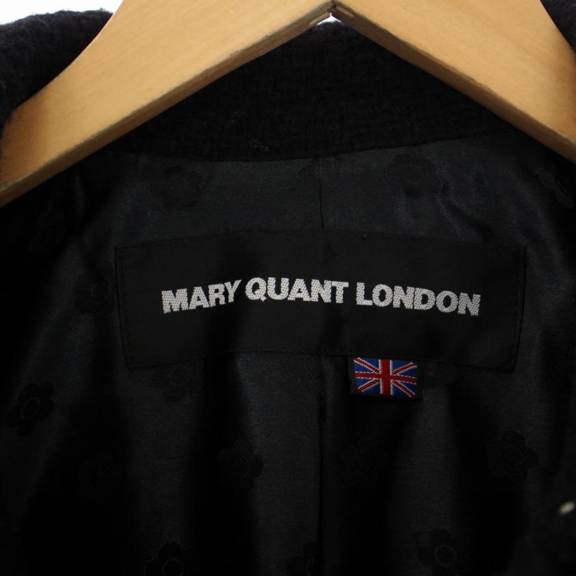 マリークワント MARY QUANT ステンカラーコート ミドル ステッチ