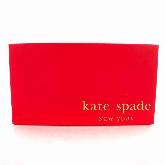 ケイトスペード KATE SPADE パンプス ポインテッドトゥ エナメル リボン ヒール 5 22cm アイボリー /KU ●D レディース｜vectorpremium｜08