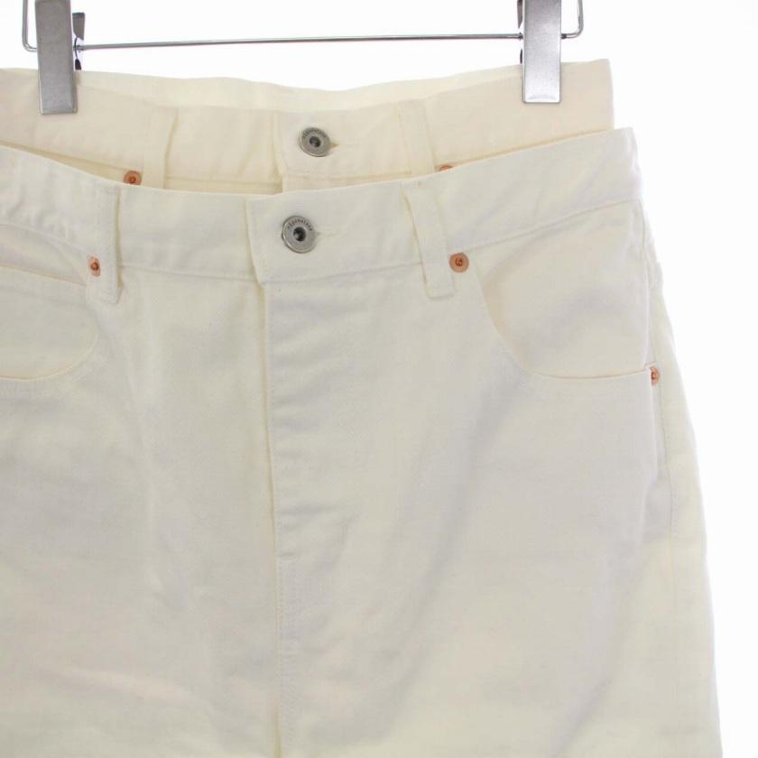 ナゴンスタンス nagonstans デニムパンツ ジーンズ ジップフライ  